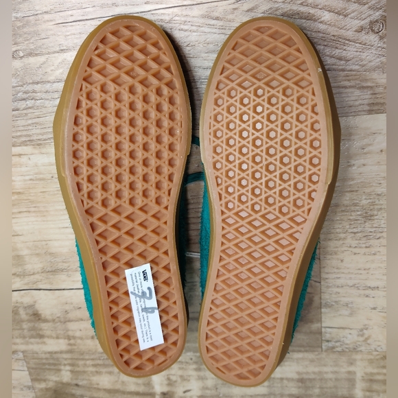 Vans Green Suede Sneakers - Picture 6 of 6